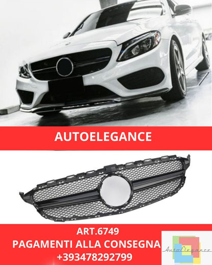 😍ART.6749 Grille Sport adatta per Mercedes W205 C 2014-2018😍