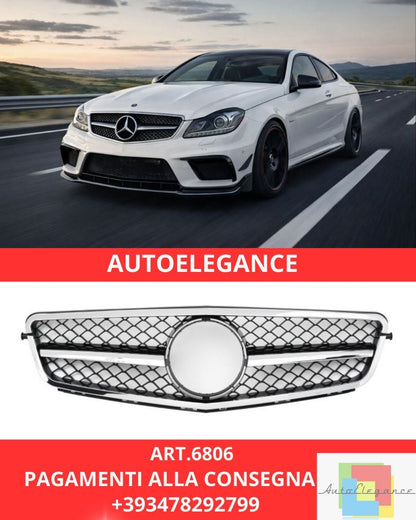 😍ART.6806 Griglia Sport Adatta Per Mercedes C204 W204 S204 Classe C😍
