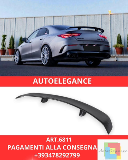 😍 ART.6811 Spoiler Posteriore Adatto a Mercedes-Benz Classe CLA C118😍