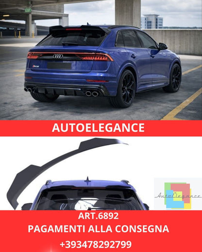 😍ART.6892 Spoiler Sul Tetto Adatto Per Audi SQ8 Mk1 (2019-2023)😍