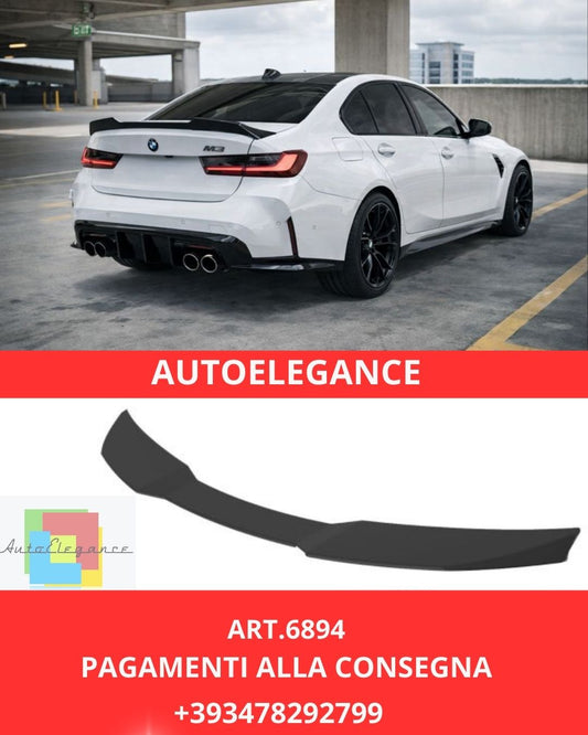 😍ART.6894 Spoiler Posteriore Adatto Per BMW Serie 3 G20 e M3 G80😍