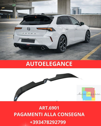 😍ART.6901 Spoiler Sul Tetto Adatto Per Opel Astra L (2020+)😍