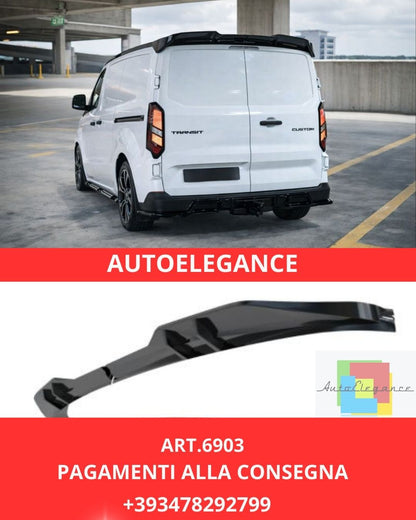 😍ART.6903 Spoiler Sul Tetto Adatto Per Ford Transit Custom Mk2 (2023+)😍