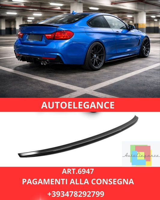 😍ART.6947 Spoiler Posteriore Adatto Per BMW Serie 4 F32 Coupé 2013-2021😍