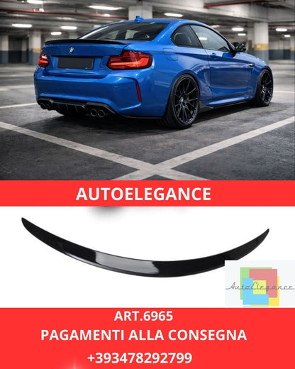 😍ART.6965 Spoiler Adatto Per BMW Serie 2 F22 Coupé e F87 M2 2014-2021😍