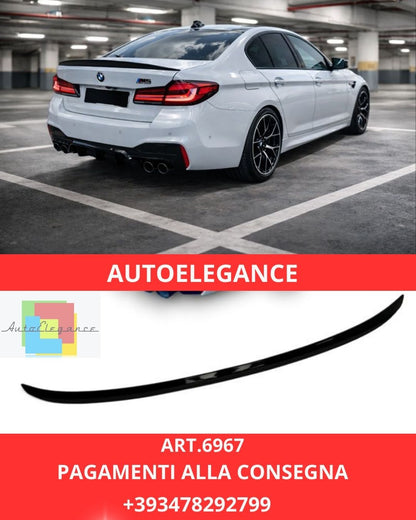 😍ART.6967 SPOILER POSTERIORE ADATTO PER BMW SERIE 5 G30 DESIGN M5😍