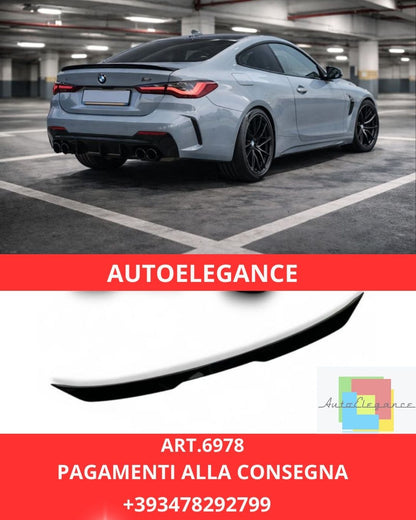 😍ART.6978 SPOILER M4 CS  ADATTO PER BMW SERIE 4 G22 COUPE😍