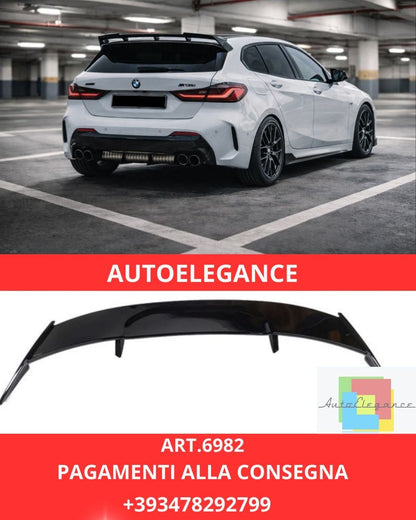 😍ART.6982 Spoiler Nero Lucido Adatto Per BMW F40 M-Sport Pro😍