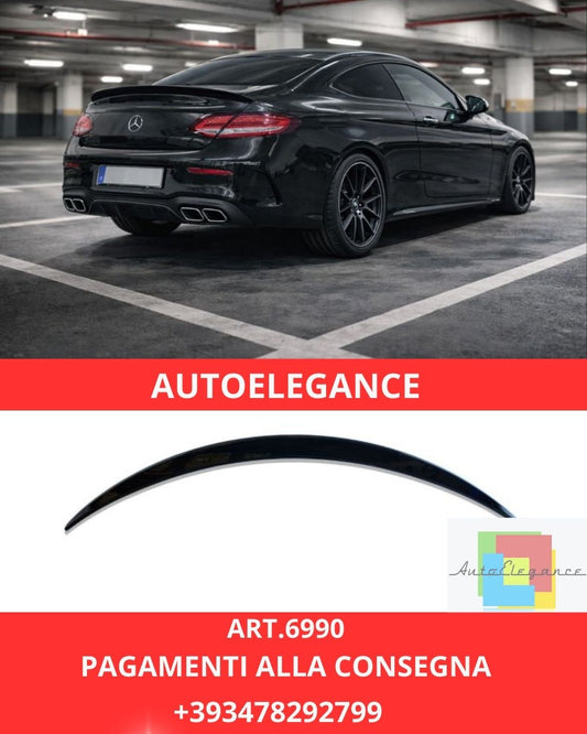 😍ART.6990 SPOILER POSTERIORE ADATTO A MERCEDES-BENZ C205 CLASSE C COUPÉ😍