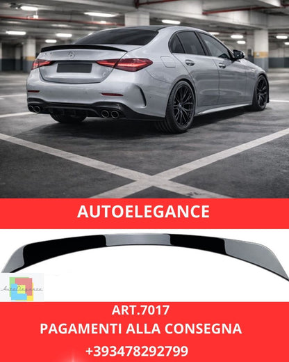 😍ART.7017 SPOILER ADATTO PER MERCEDES-BENZ CLASSE C W206😍