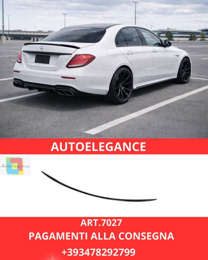 😍ART.7029 Spoiler Nero Lucido Compatibile Con Mercedes W213 Classe E😍