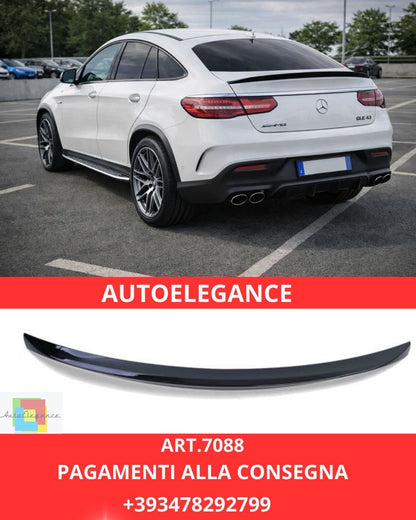 ART.7088 Spoiler Nero Lucido Adatto Per Mercedes C292 GLE Coupé