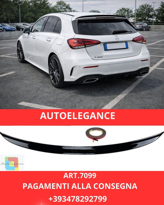 😍ART.7099 SPOILER POSTERIORE ADATTO PER MERCEDES-BENZ CLASSE A W177😍