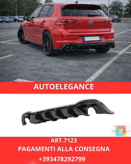 😍ART.7123 Diffusore Adatto Per Volkswagen Golf GTI Mk8 (2020–2024)😍