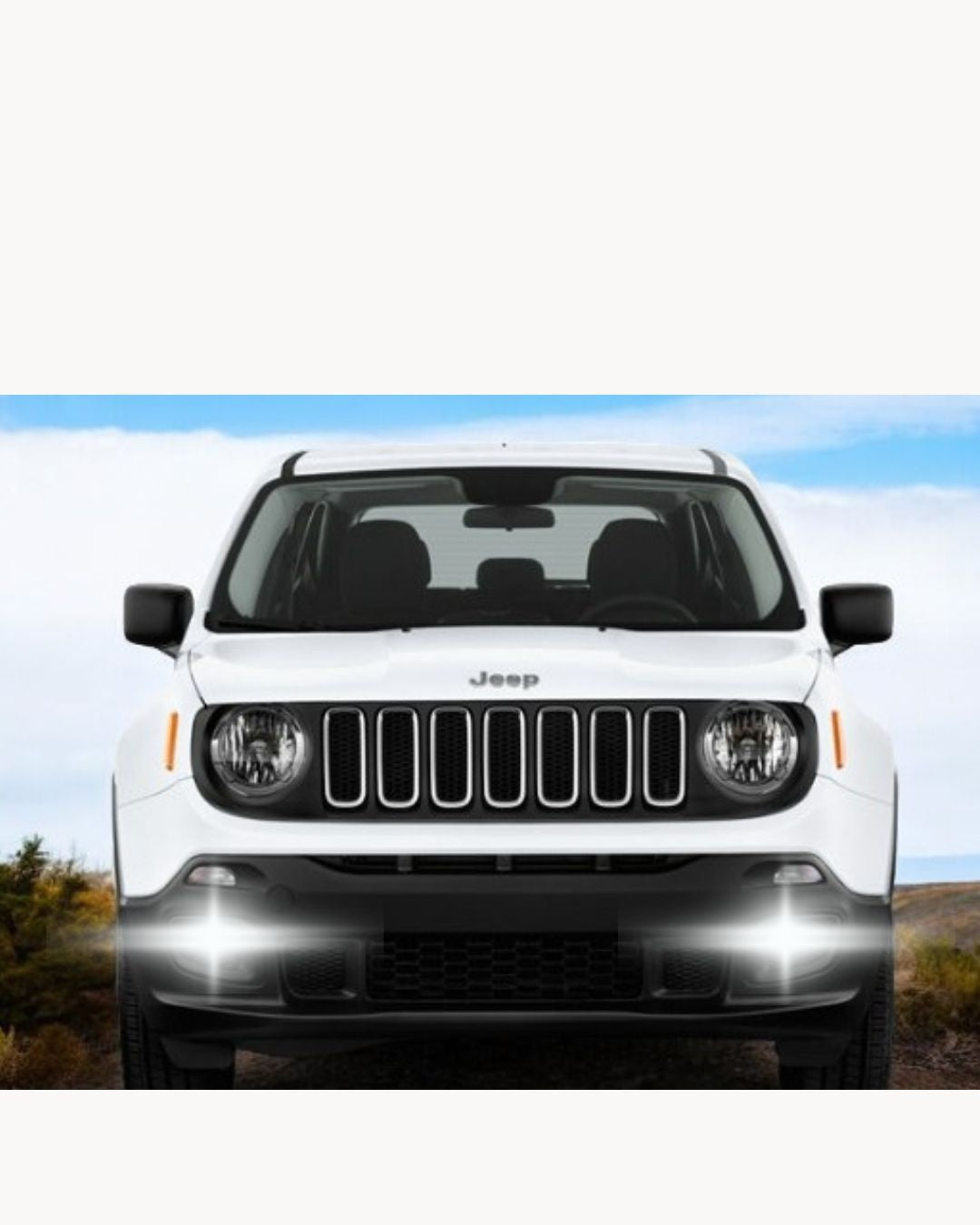 PAIR OF DAYTIME LIGHTS DRL LED PSX24W CANBUS🔥JEEP COMPASS MK2🔥6000K 100% NO ERROR 