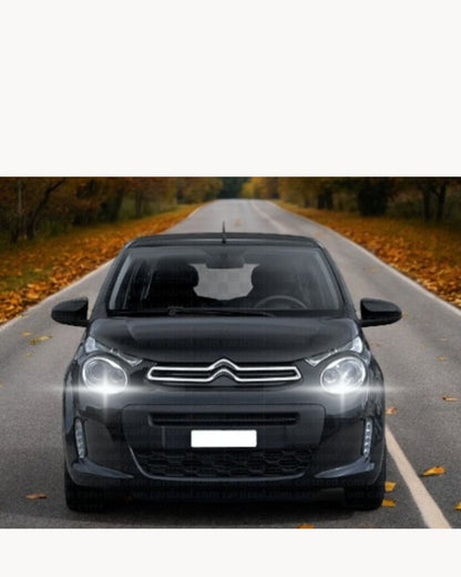 😍COPPIA LUCI DIURNE DRL 15 LED T20 CANBUS😍FIAT 500X MY2017 6000K 100% NO ERROR