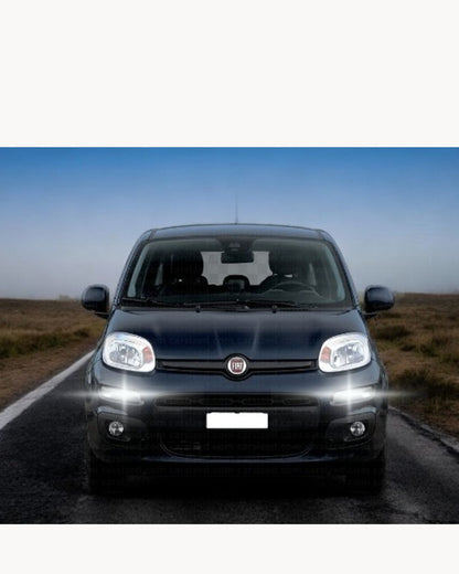 😍COPPIA LUCI DIURNE DRL 24 LED W21W😍FIAT 500X DAL 2017 6000K CANBUS NO ERRORE