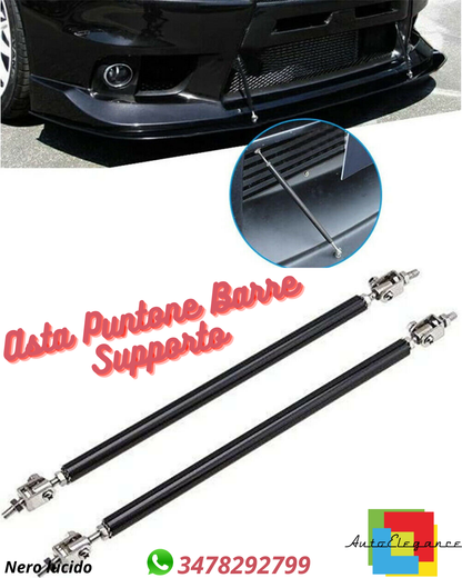 ⭐Asta Puntone Barre Supporto Regolabile Per Splitter paraurti Anteriore⭐