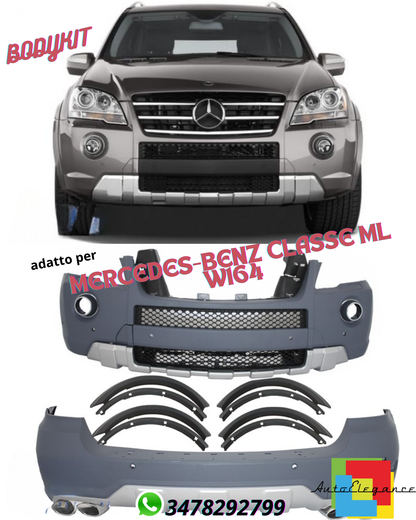 ⭐BODYKIT SUITABLE FOR MERCEDES-BENZ ML-CLASS W164⭐