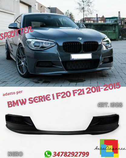 ⭐FRONT SPLITTER SUITABLE FOR BMW 1 SERIES F20 F21 2011-2015 ⭐
