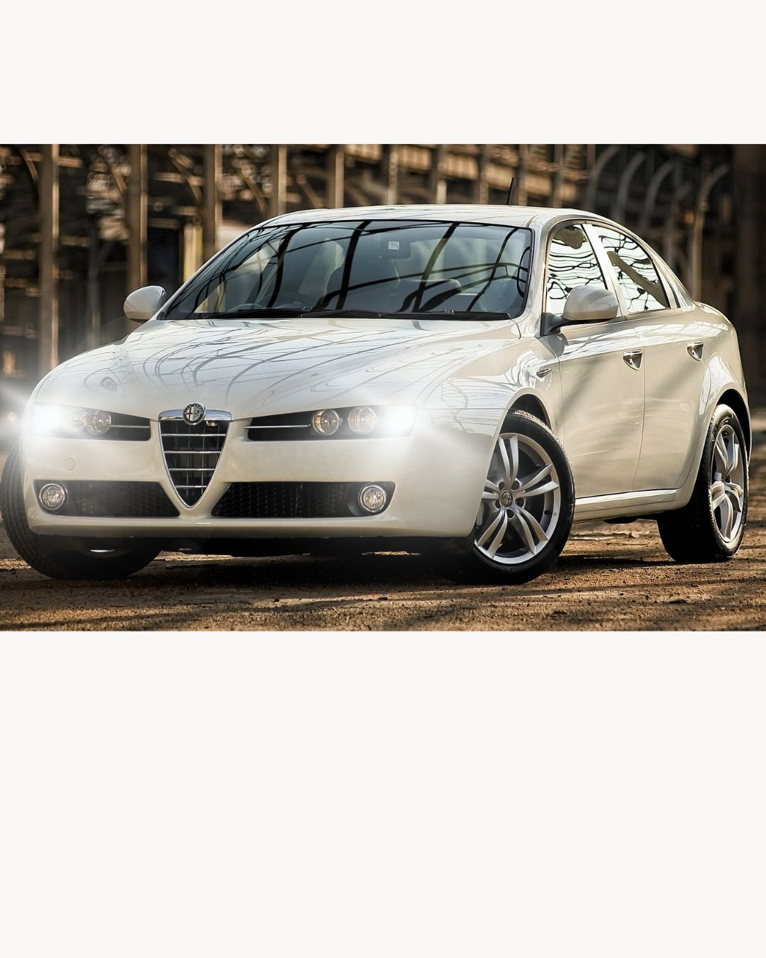 KIT FULL LED ALFA ROMEO 159 LAMPADE LED H7 6000K BIANCO NO ERROR 9600 LM 80W