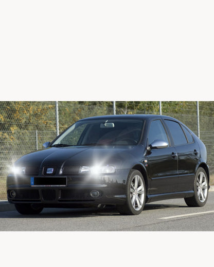 H7 LED KIT FOR SEAT LEON 5F 6000K WHITE 6000 LUMEN CANBUS LOW BEAM
