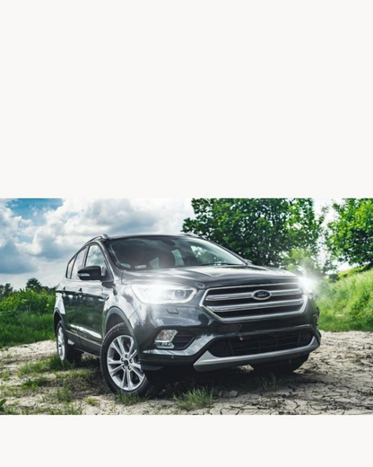 KIT LED H7 FORD KUGA 2 FACELIFT 6500K CANBUS 12000LM LUMEN MONO LED LENTICOLARE