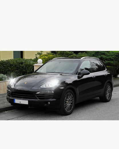 KIT LED H7 PORSCHE CAYENNE 9PA 8000 LUMEN 6500K ANABBAGLIANTI CANBUS BIANCO