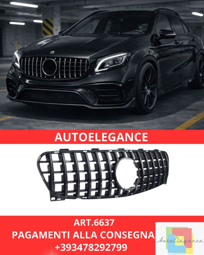 😍ART.6637 Griglia Sport adatta per Mercedes X156 GLA FACELIFT 😍