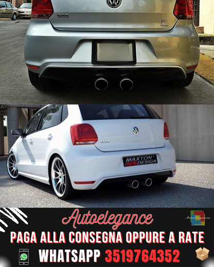 DIFFUSORE POSTERIORE ADATTO PER VW POLO MK5 GTI