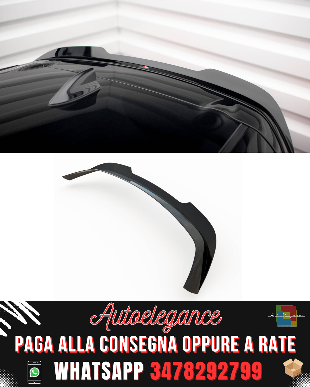 SPOILER adatto per TOYOTA COROLLA XII HATCHBACK