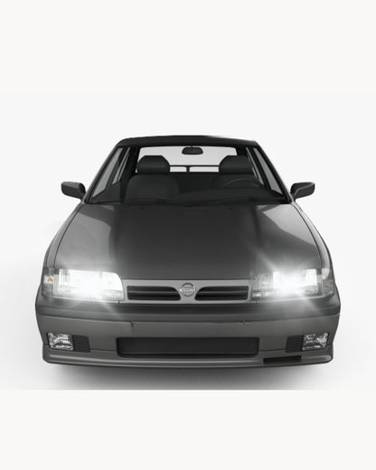 KIT LED H1 NISSAN PRIMERA P11 6000K NO AVARIA LUCI ABBAGLIANTI 10000 LUMEN