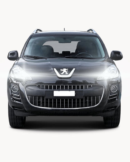 😍😍KIT LED H7 PER PEUGEOT 4007 6000K BIANCO GHIACCIO CANBUS ABBAGLIANTI LED😍😍