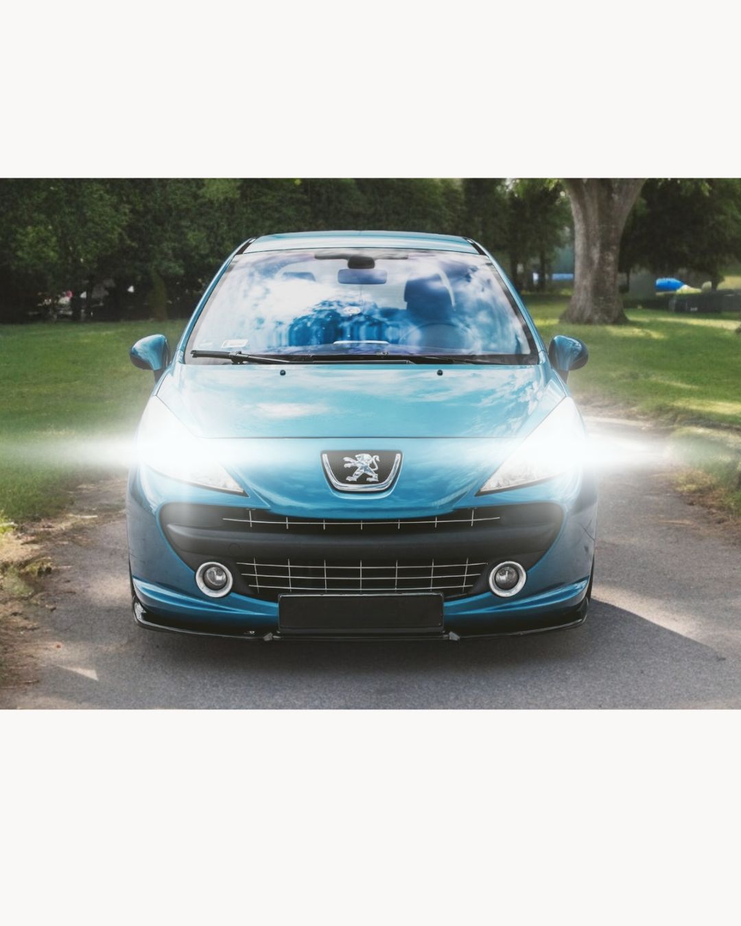 KIT FARI FULL LED PEUGEOT 207 ANABBAGLIANTI ABBAGLIANTI POSIZIONE 6000K BIANCO
