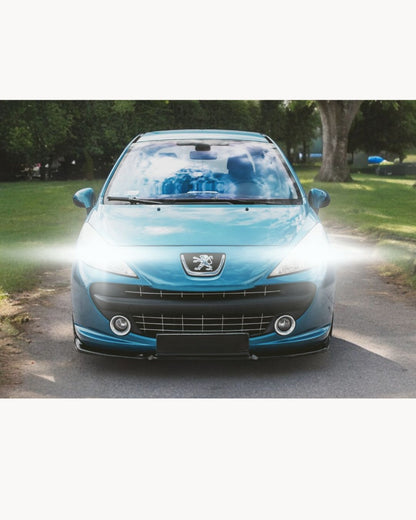 KIT FARI FULL LED PEUGEOT 207 ANABBAGLIANTI ABBAGLIANTI POSIZIONE 6000K BIANCO