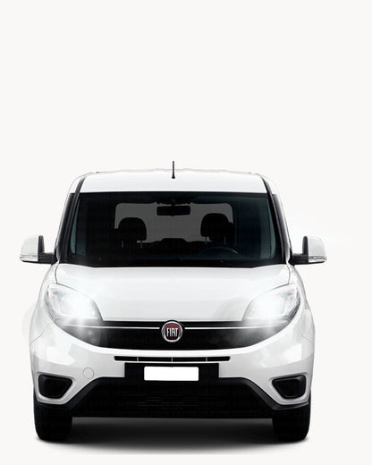 KIT FULL LED FIAT DOBLO' FINO AL 2004 H1 6000K ABBAGLIANTE CANBUS 6400 LUMEN