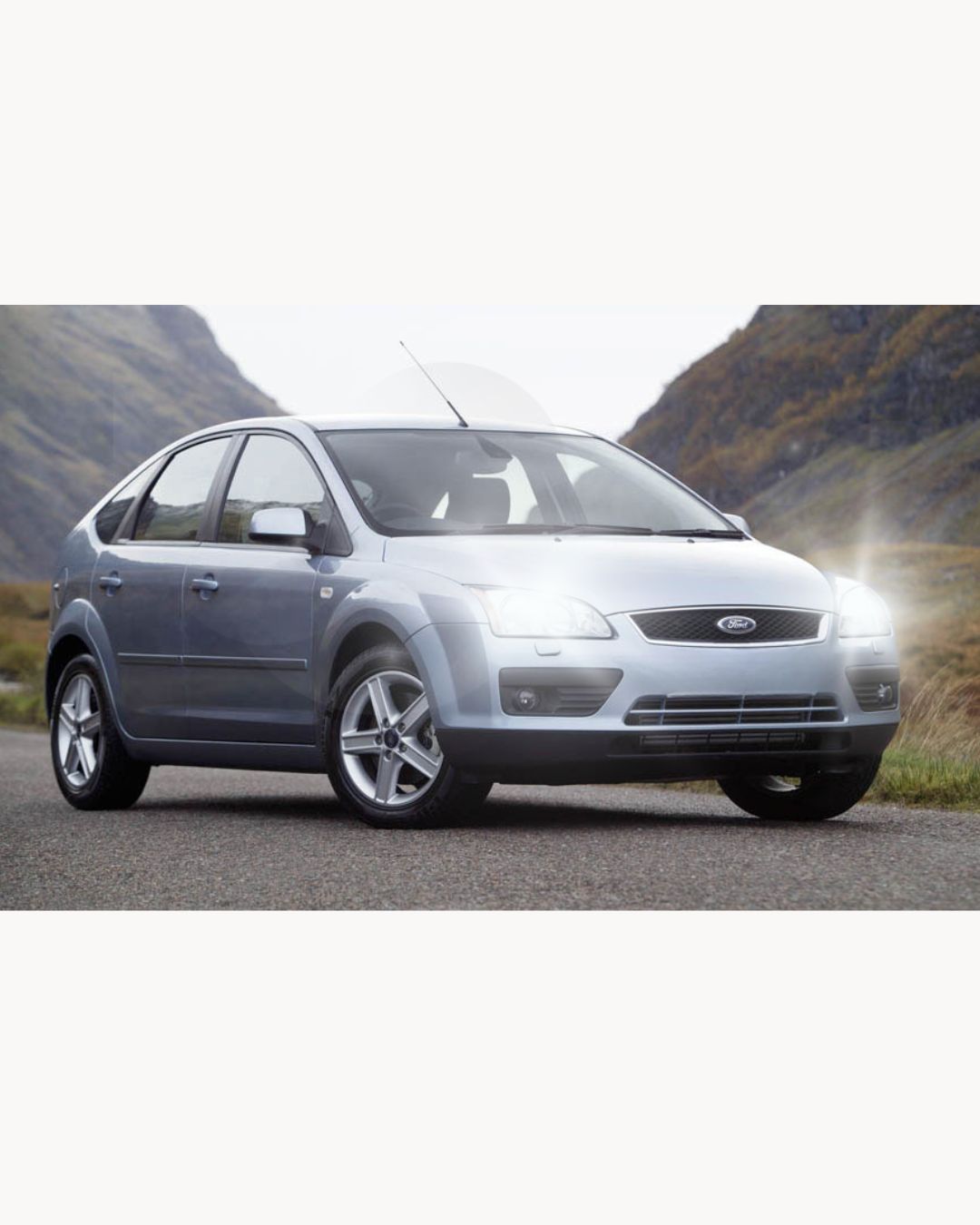 H7 LED KIT FOR FORD FOCUS MK2 II 6000K WHITE 6000 LUMEN CANBUS LOW BEAM 