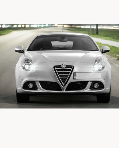 KIT FARI FULL LED ALFA ROMEO GIULIETTA ANABBAGLIANTI + ABBAGLIANTI 22000 LUMEN