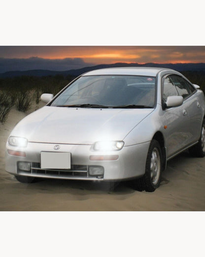 FULL LED KIT MAZDA 323 F LED LAMPS H1 6000K ICE WHITE DAZZLING
