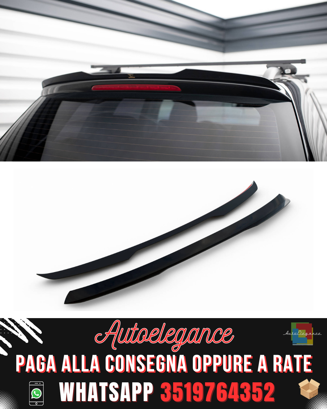 TAPPO SPOILER adatto per VOLKSWAGEN TOUAREG MK2