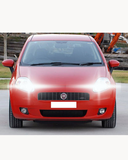 😵KIT H4 A LED PER FIAT GRANDE PUNTO LAMPADE LED H4 6000K XENON BIANCO NO AVARIA