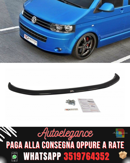 SPLITTER ANTERIORE adatto per VW T5 (FACELIFT) VER.2