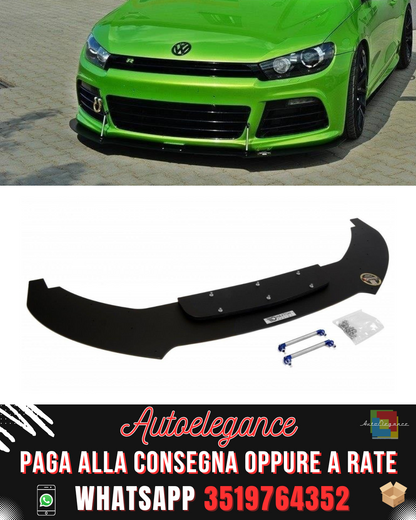 SPLITTER ANTERIORE RACING adatto per VW SCIROCCO R