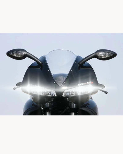 ⚡⚡KIT LED H8 6000K BIANCO 9800 LUMEN ABBAGLIANTI⚡ BUELL R 1125 ⚡NO AVARIA LUCI⚡⚡
