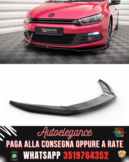 SPLITTER ANTERIORE V.2 adatto per VOLKSWAGEN SCIROCCO MK3