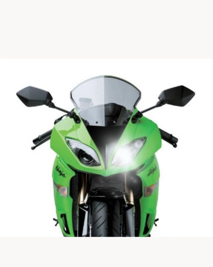 LAMPADA LED H11 6000K 4800 LUMEN KAWASAKI NINJA 600 ZX6R 2009-2016 ABBAGLIANTE
