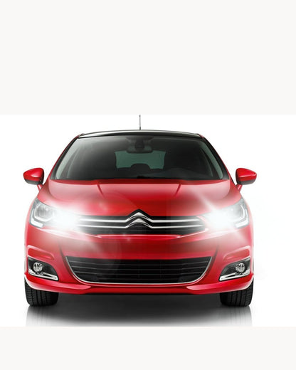 FULL LED KIT CITROEN C4 MK2 RESTYLING LED H7 6500K HIGH BEAM CANBUS 8000 LUMEN 