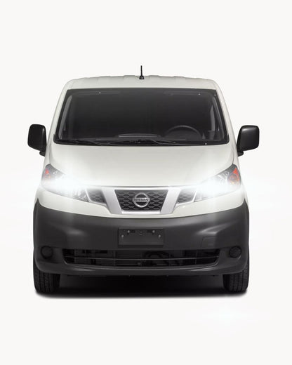 😄😄KIT H4 A LED PER NISSAN NV200 LAMPADE LED H4 6000K XENON BIANCO NO AVARIA😄