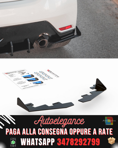 SPLITTER LATERALI POSTERIORI adatti per TOYOTA GR YARIS MK4