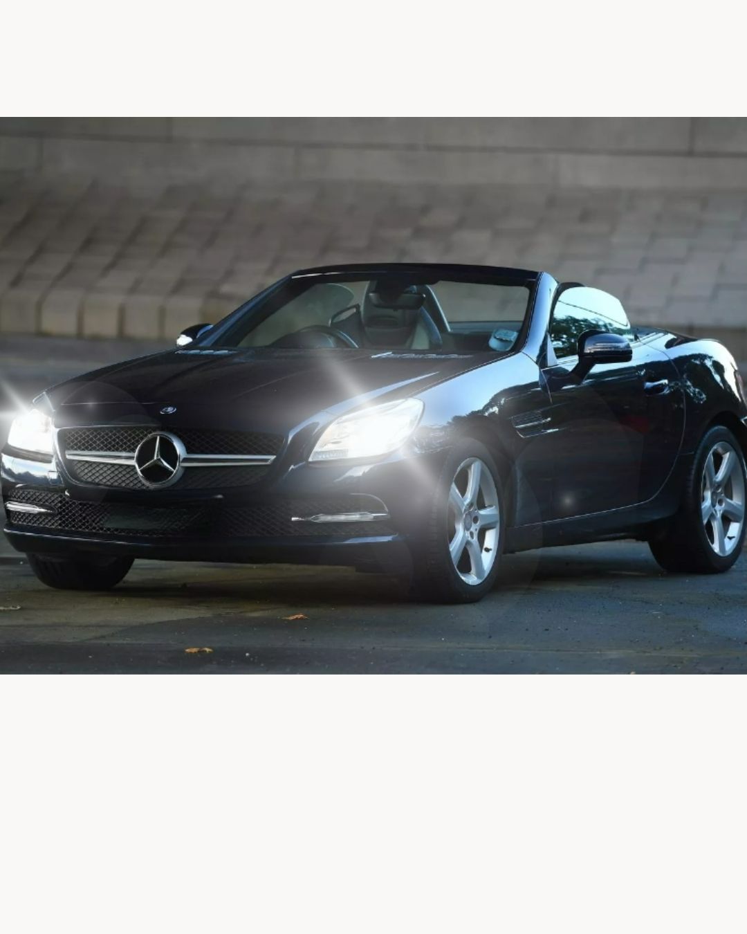 FULL LED KIT H7 6000K CANBUS LED FOR MERCEDES SLK R171 LENTICULARS NO FAILURE 